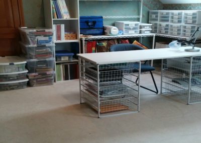 Organized Craft Storage