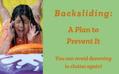 Backsliding Part 1: A Plan to Prevent It