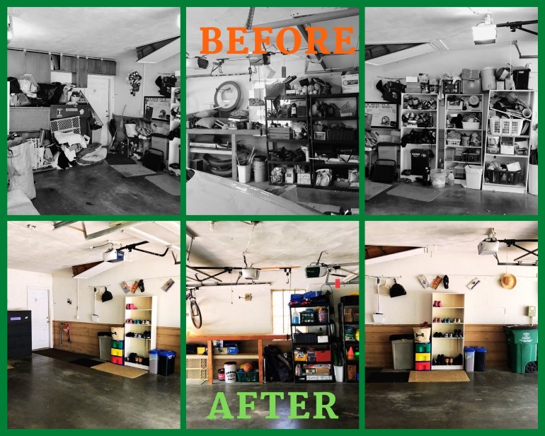 Garage Before & After Photos